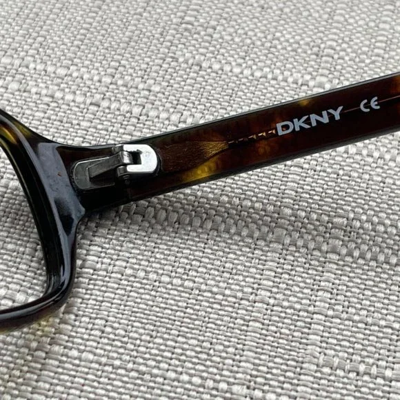 Vintage DKNY Women Eyeglasses Frame Brown Tortoise DY4007 53[]18 130 Glasses - Picture 9 of 11